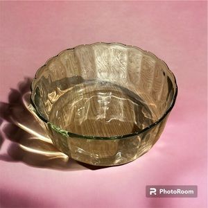 Glass Salad Bowl